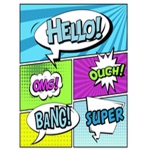 Comic Font Anime Stickers