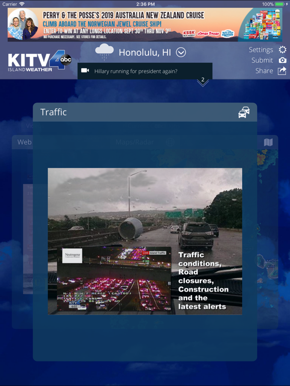 KITV Honolulu Weather-Traffic screenshot 3