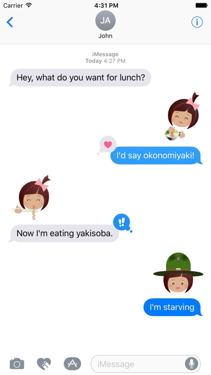 Okonomiyaki Yuki Sticker Pack