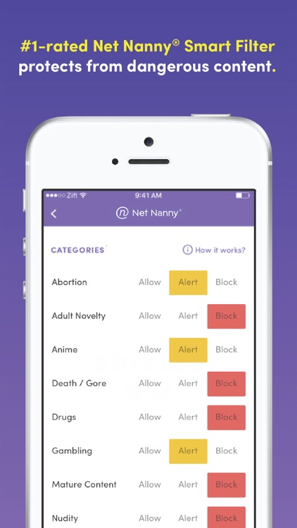 Zift with Net Nanny® Filter screenshot-4