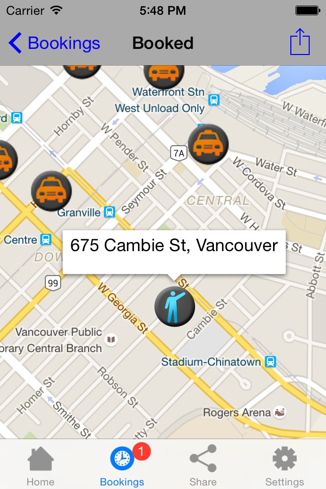 Vancouver Taxi Vancouver screenshot 4