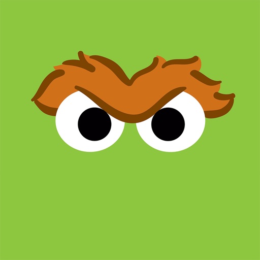 Oscar the Grouch Stickers iOS App