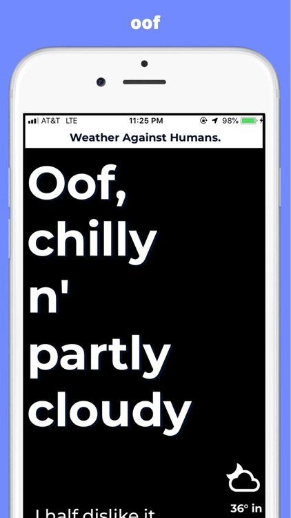 Weather Against Humans.