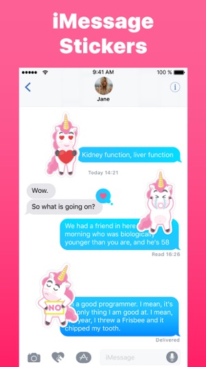 Unicorn with a Horn Stickers(圖3)-速報App