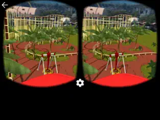 Captura de Pantalla 7 Roller Coaster VR Theme Park iphone
