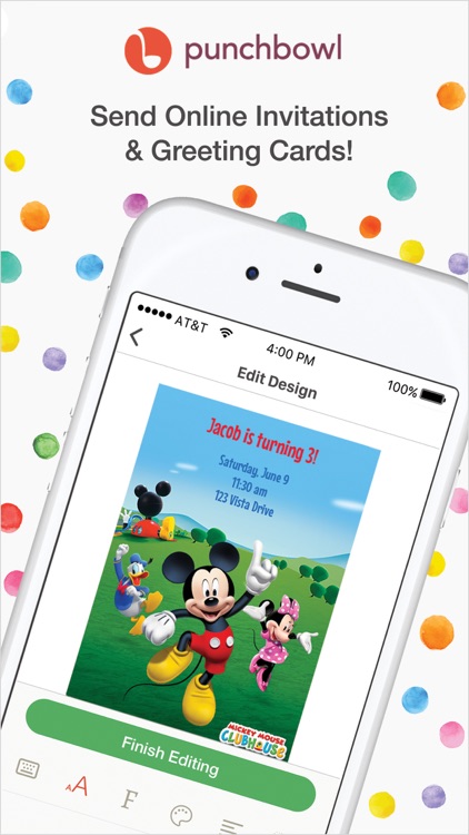 Punchbowl: Invitations & Cards screenshot-0
