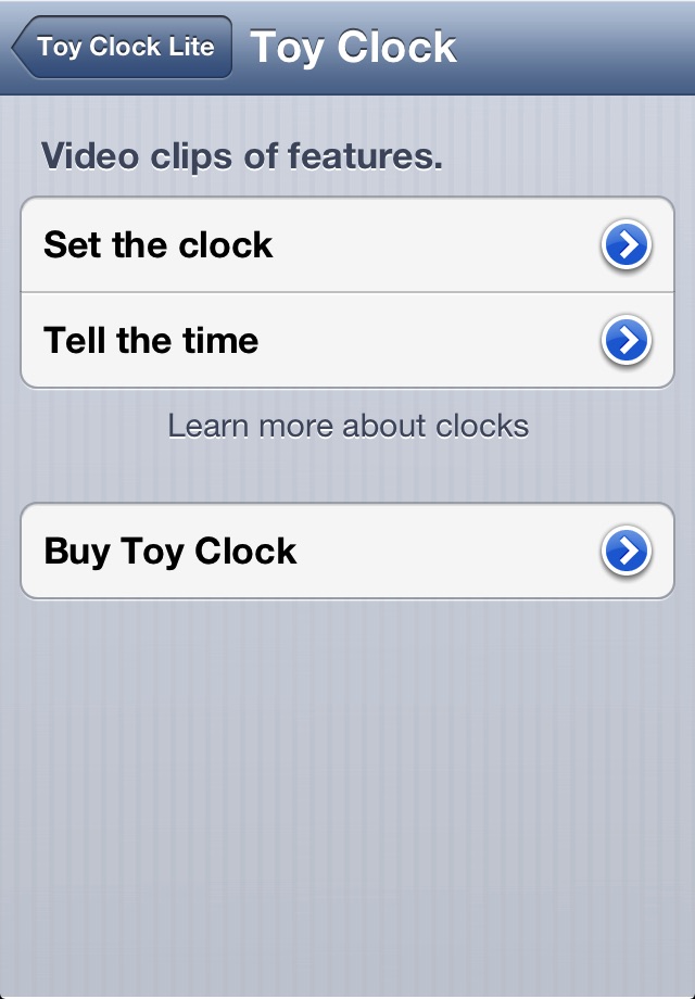 Toy Clock Lite screenshot 4