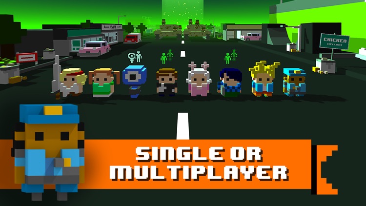 Chicken Jump - Crazy Traffic screenshot-3