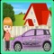 After the adventurous ride, Dress-up Elsa, Clean her Pet, Wash & Fix her Car