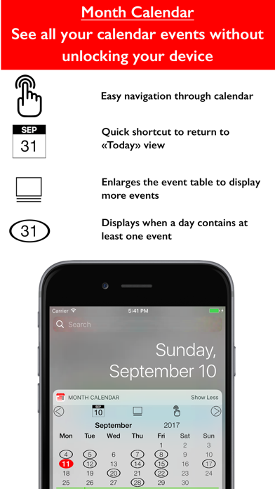 The Calendar Widget Lite screenshot 2