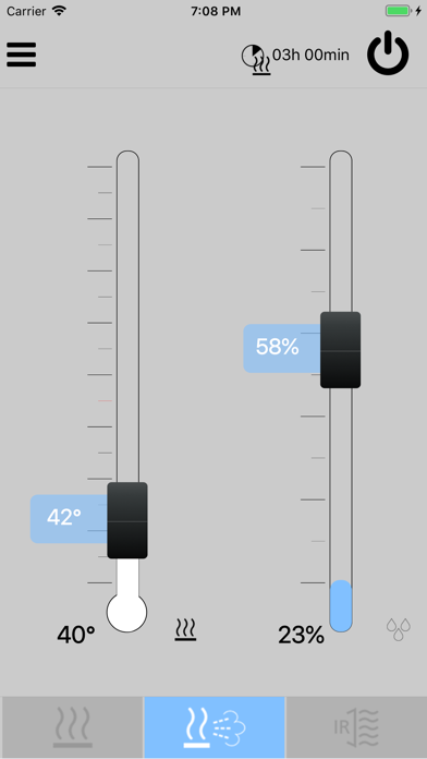 SaunaControl screenshot 2