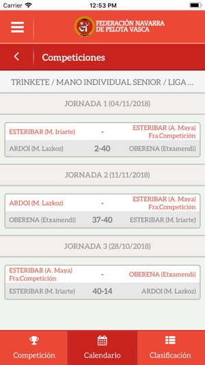 Fed. Navarra de Pelota Vasca(圖5)-速報App