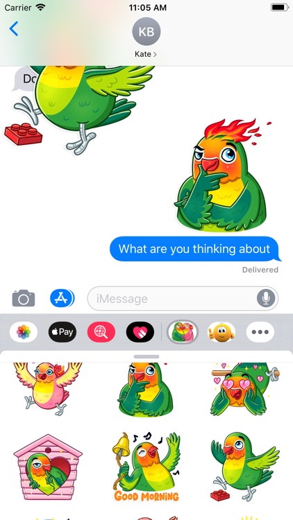 Love Birds Life Stickers