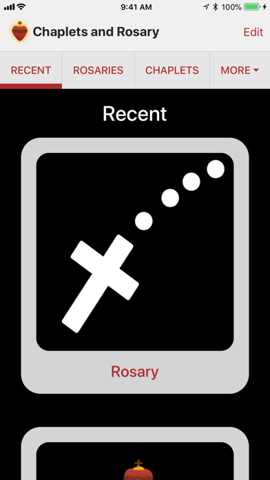 How to cancel & delete Chaplets and Rosary from iphone & ipad 3