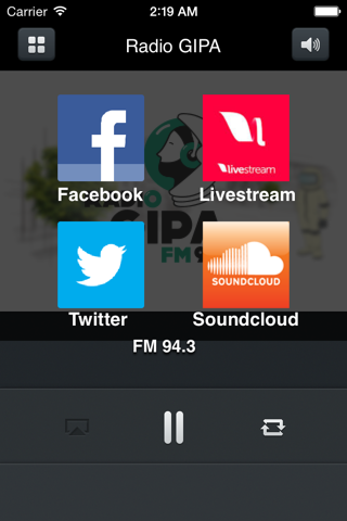 Radio GIPA screenshot 2