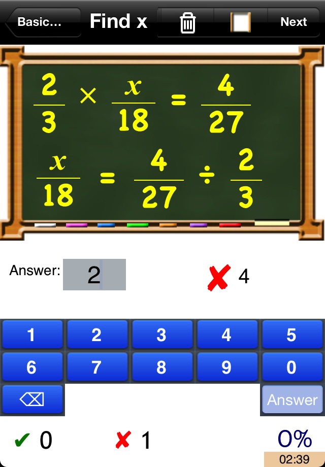 Basic Fraction screenshot 4