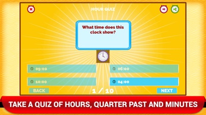 Clock Telling Time For Kids screenshot 4