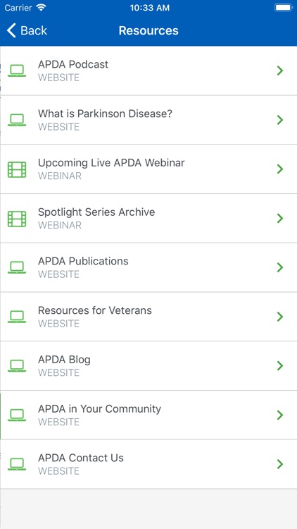 APDA Symptom Tracker screenshot-3