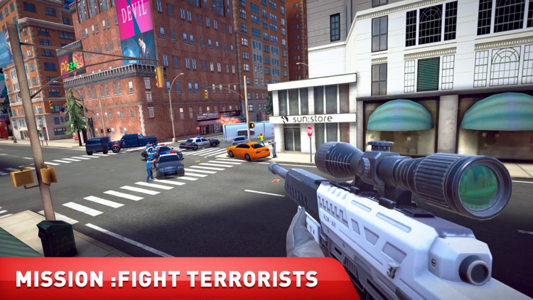 Sniper Hero : 3D Shooting Game screenshot-3