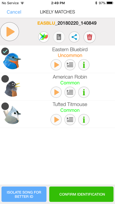 How to cancel & delete Song Sleuth: Auto Bird Song ID from iphone & ipad 1