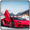 Icon Lamborghini Car Snow Racing