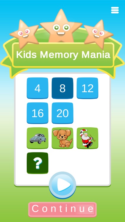 Kids Memory Mania