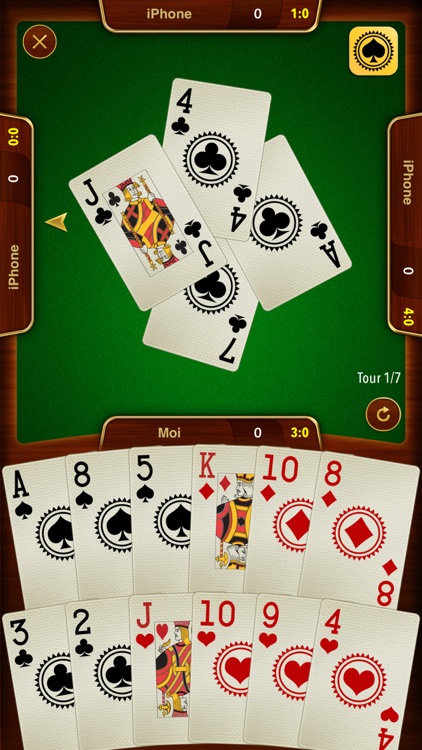 Batak - trick taking card game screenshot-0