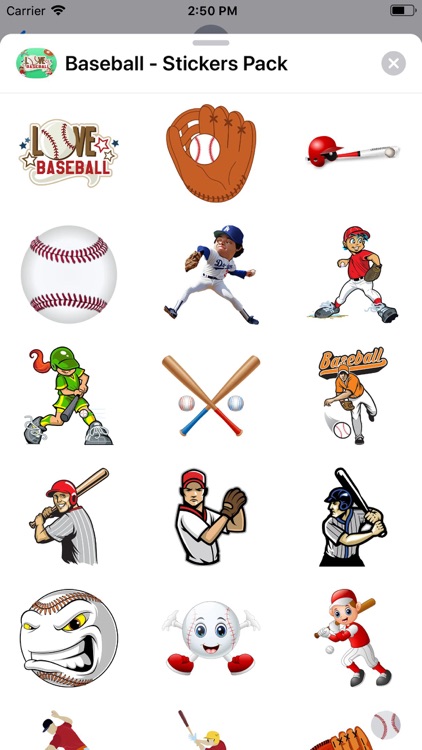 Baseball - Stickers Pack