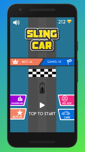 Sling Car : Rope Drift Race