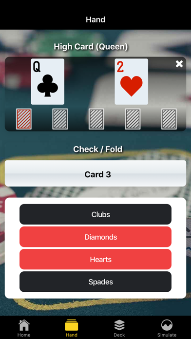 Poker Odds Emulator Lite screenshot 2