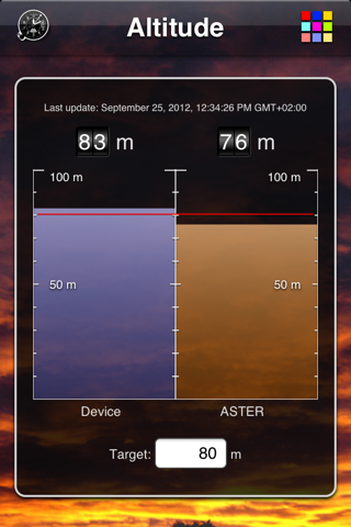 Altitude App - náhled