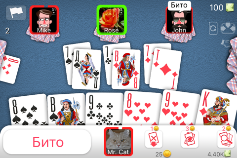 Скриншот из Durak Online card game