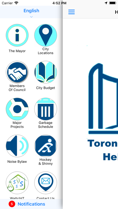 Toronto City Helper App screenshot 2