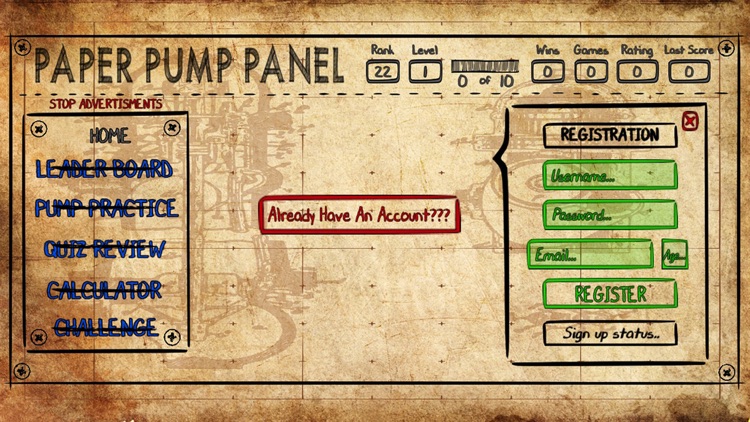 Paper Pump Panel