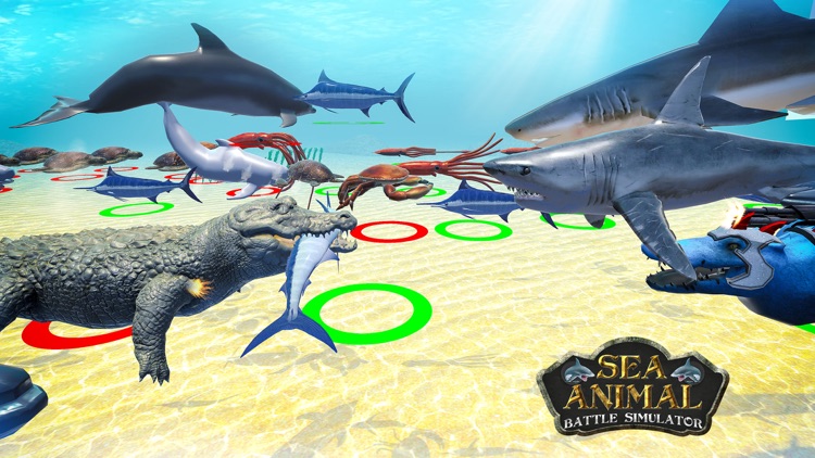 Sea Animal Battle Simulator screenshot-3
