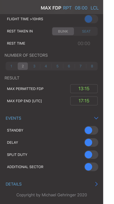 How to cancel & delete Max Flight Duty Period from iphone & ipad 2