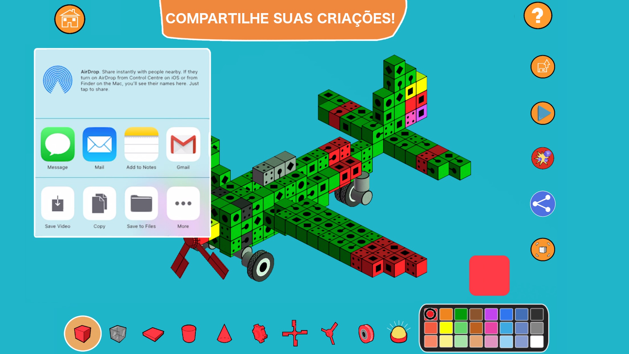 Screenshot do app Blox 3D