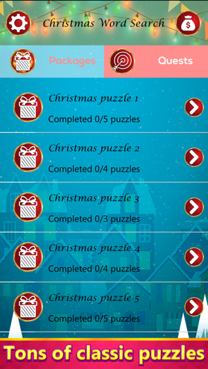 Christmas Word Search Master(圖3)-速報App