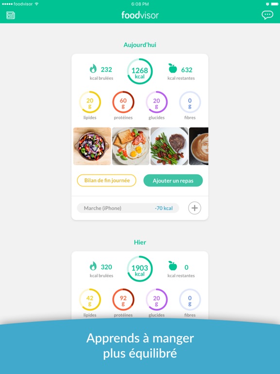 Foodvisor - Calorie et régime Foodvisor - Calorie et régime