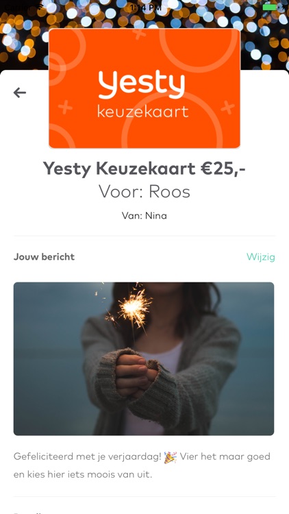 Yesty - De cadeaukaarten app screenshot-5