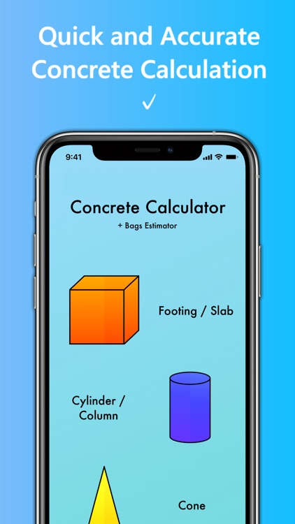 Concrete Calculator + Bags by Gabriel Saavedra