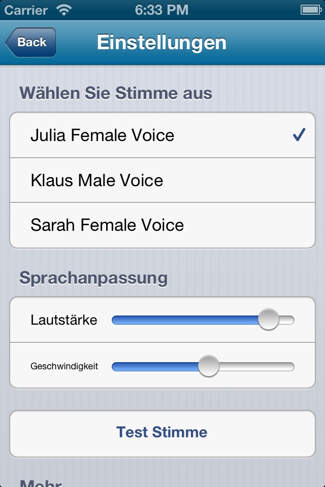 Assistive Express German screenshot 3