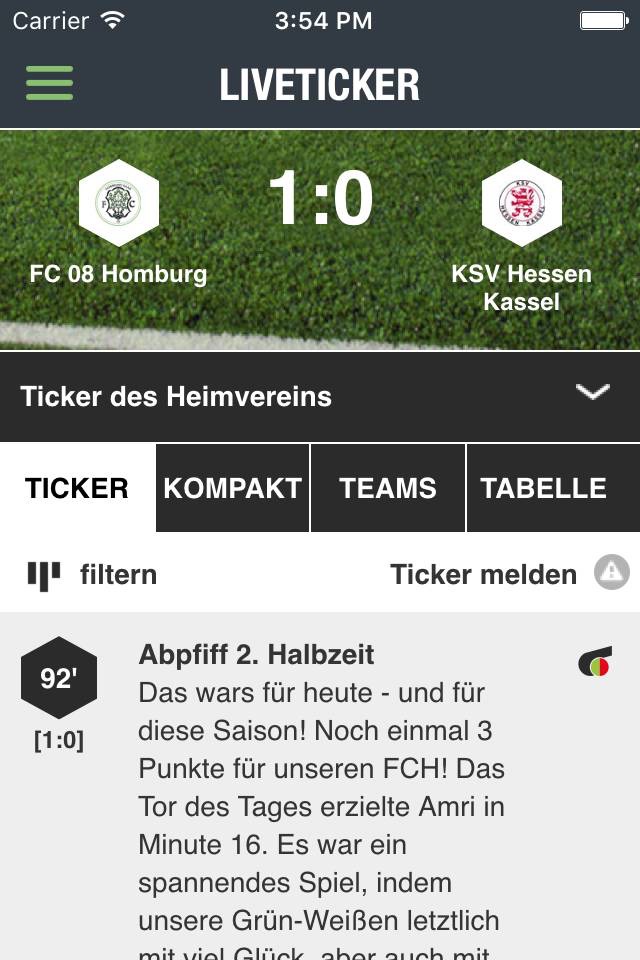 FC 08 Homburg screenshot 2