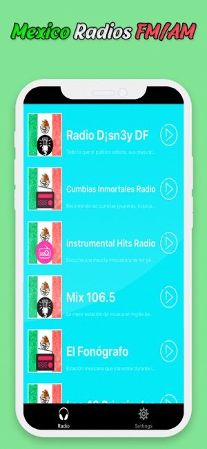 Mexico Radios FM/AM en Vivo(圖2)-速報App