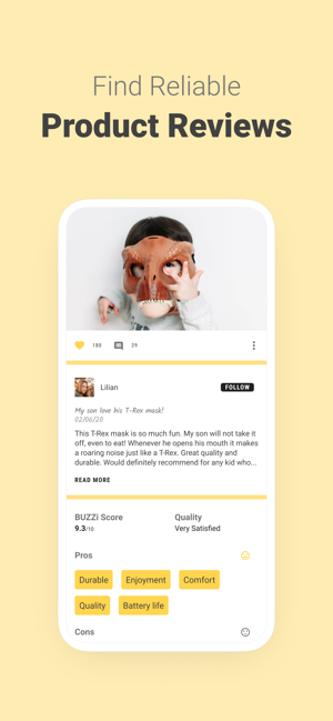 BUZZi - Reviews you can trust(圖3)-速報App