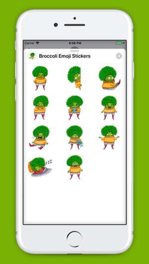 Broccoli Emoji Stickers