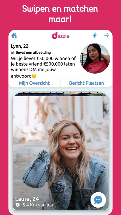 Dazzle — Dating, Chat, Ontmoet