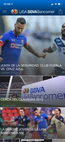 Captura 5 Liga BBVA MX App Oficial iphone