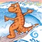 Sid Surfa Saurus Surfing Dinosaur is an interactive digital KIWA BOOK™