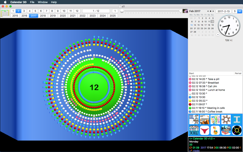 Скриншот из Calendar 3D